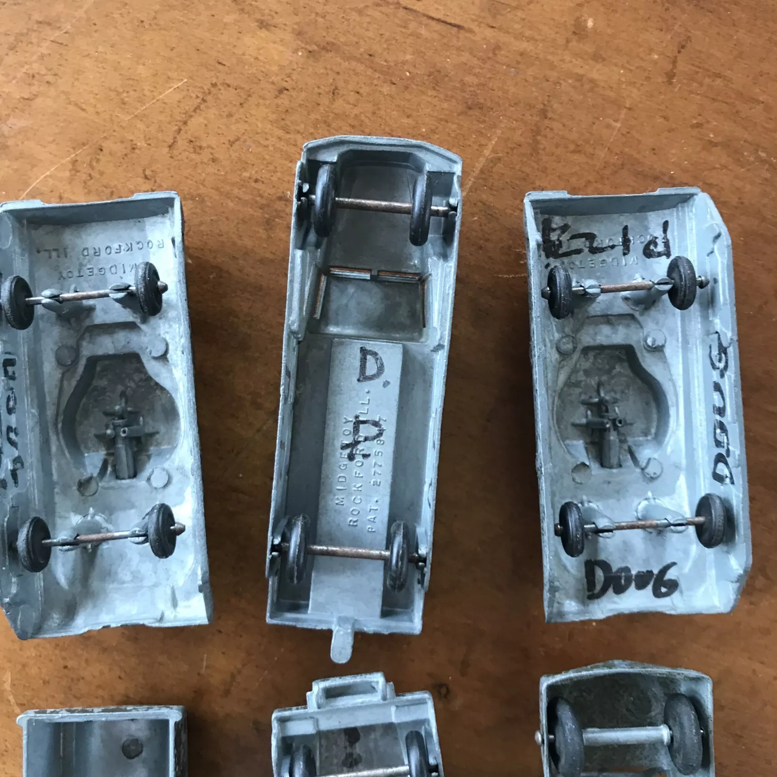 Metal toy army military tanks view 4